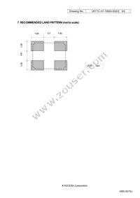 CX3225SA40000D0PTWCC Datasheet Page 5
