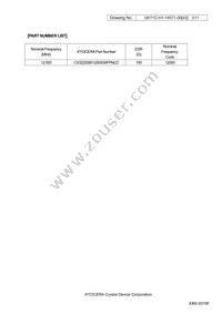 CX3225SB12000D0FPNCC Datasheet Page 3