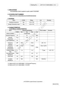 CX3225SB12000H0PSTC1 Datasheet Page 4