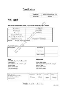 CX3225SB14745H0KPQCC Datasheet Cover