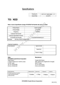 CX3225SB16000D0GZJC1 Datasheet Cover