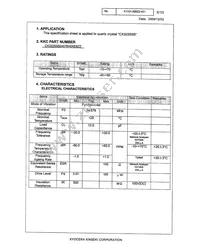 CX3225SB24576H0KESZZ Datasheet Page 3