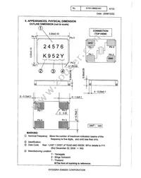 CX3225SB24576H0KESZZ Datasheet Page 4