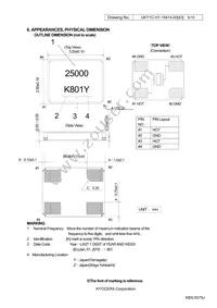 CX3225SB25000D0KPSC1 Datasheet Page 5