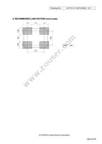 CX3225SB27000D0FFFCC Datasheet Page 6