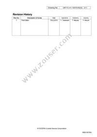 CX3225SB54000D0WPSC3 Datasheet Page 2