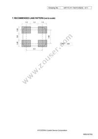 CX3225SB54000D0WPSC3 Datasheet Page 6