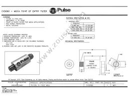 CX5060 Datasheet Cover