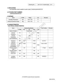 CX8045GA04000H0PST03 Datasheet Page 3