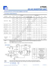 CXA-0308 Datasheet Page 2