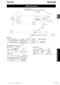 CXA-0496 Datasheet Page 2