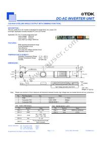 CXA-K0612-VSL Datasheet Cover