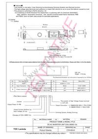 CXA-L0605C-VSL Datasheet Page 4