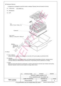 CXA-L0605C-VSL Datasheet Page 9