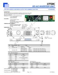 CXA-L0612-VJL Datasheet Cover