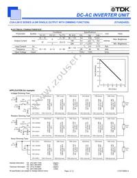 CXA-L0612-VJL Datasheet Page 2