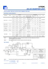 CXA-P1212B-WJL Datasheet Page 2