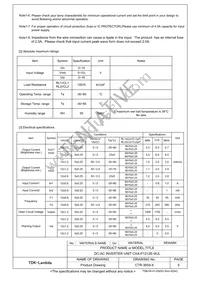 CXA-P1212E-WJL Datasheet Page 6