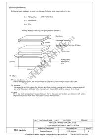 CXA-P1212E-WJL Datasheet Page 9