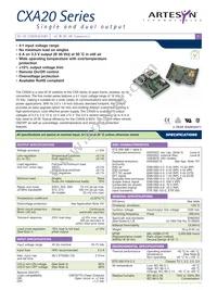 CXA20-48S3V3J Datasheet Cover