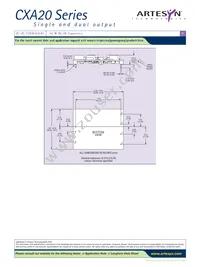 CXA20-48S3V3J Datasheet Page 3