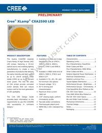 CXA2590-0000-000R0UX450H Datasheet Cover