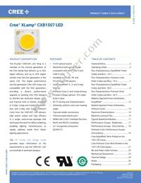 CXB1507-0000-000F0ZG2L5A Datasheet Cover