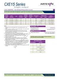 CXE15-48S05-R Datasheet Page 2