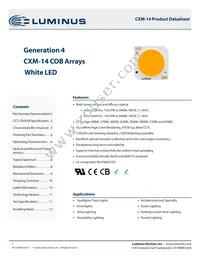 CXM-14-40-80-36-AC40-F5-3 Datasheet Cover