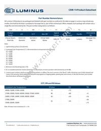 CXM-14-40-80-36-AC40-F5-3 Datasheet Page 2