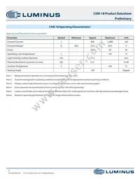 CXM-18-30-70-36-AA38-F4-3 Datasheet Page 6