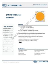 CXM-18-40-95-36-AA00-F2-2 Datasheet Cover