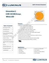 CXM-18-65-80-36-AA10-F3-3 Datasheet Cover