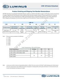 CXM-18-65-80-36-AA10-F3-3 Datasheet Page 4