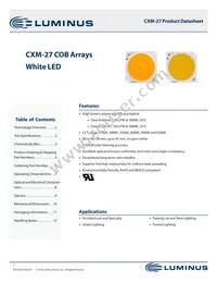 CXM-27-50-80-36-AB00-F2-5 Datasheet Cover