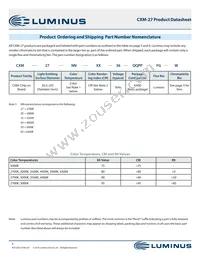 CXM-27-50-80-36-AB00-F2-5 Datasheet Page 4