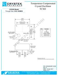 CXOH20-BP-10.000 Datasheet Page 3