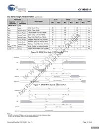CY14B101K-SP25XI Datasheet Page 19