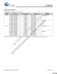 CY14B101L-SZ45XIT Datasheet Page 16