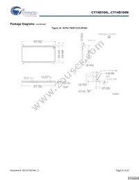 CY14B104N-ZS45XIT Datasheet Page 21