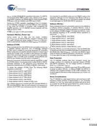 CY14B256K-SP25XC Datasheet Page 4