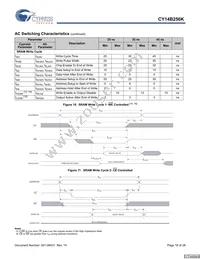 CY14B256K-SP25XC Datasheet Page 18