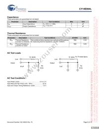 CY14E064L-SZ45XI Datasheet Page 8