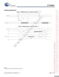 CY14E064L-SZ45XI Datasheet Page 11