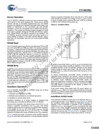 CY14E256L-SZ45XCT Datasheet Page 4
