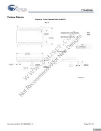 CY14E256L-SZ45XCT Datasheet Page 16