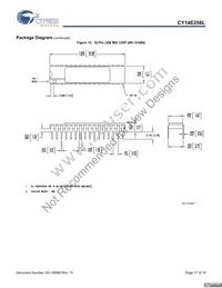 CY14E256L-SZ45XCT Datasheet Page 17