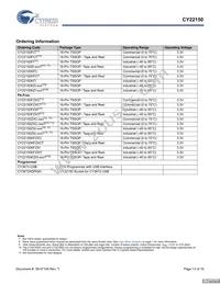 CY22150KFCT Datasheet Page 13