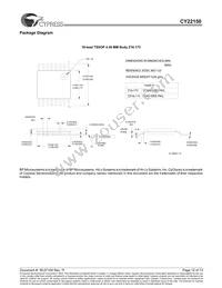 CY22150KFI Datasheet Page 12