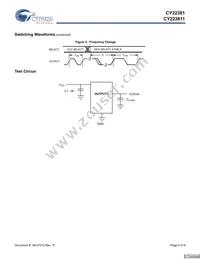 CY22381SXI-190T Datasheet Page 6